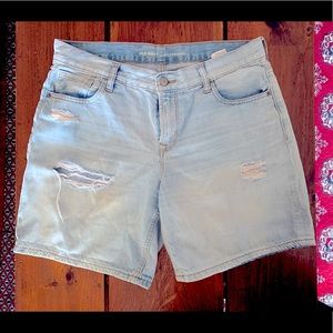 Old Navy boyfriend jean shorts